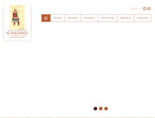 Tablet Screenshot of museobarbero.org.py